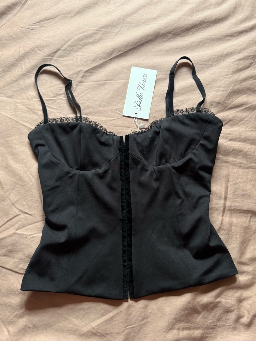 Bella Venice Black Caroline Corset